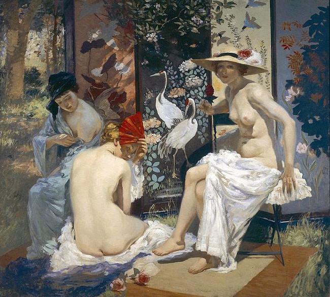 Rupert Bunny The Sun Bath